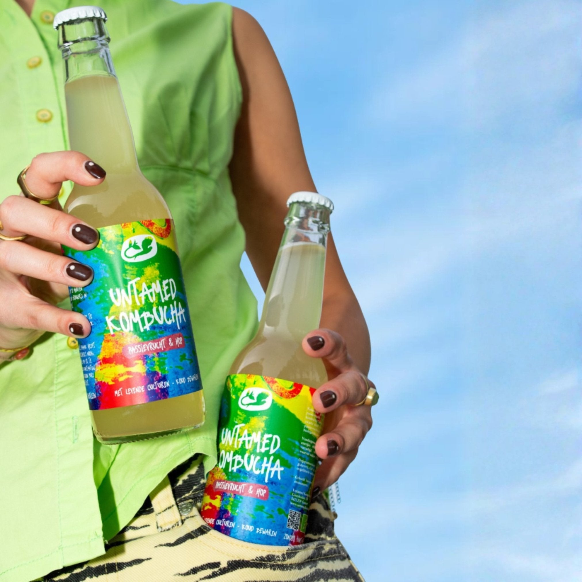 Passievrucht & Hop Kombucha - BIO