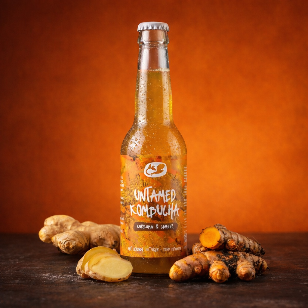 Kurkuma & Gember Kombucha - BIO