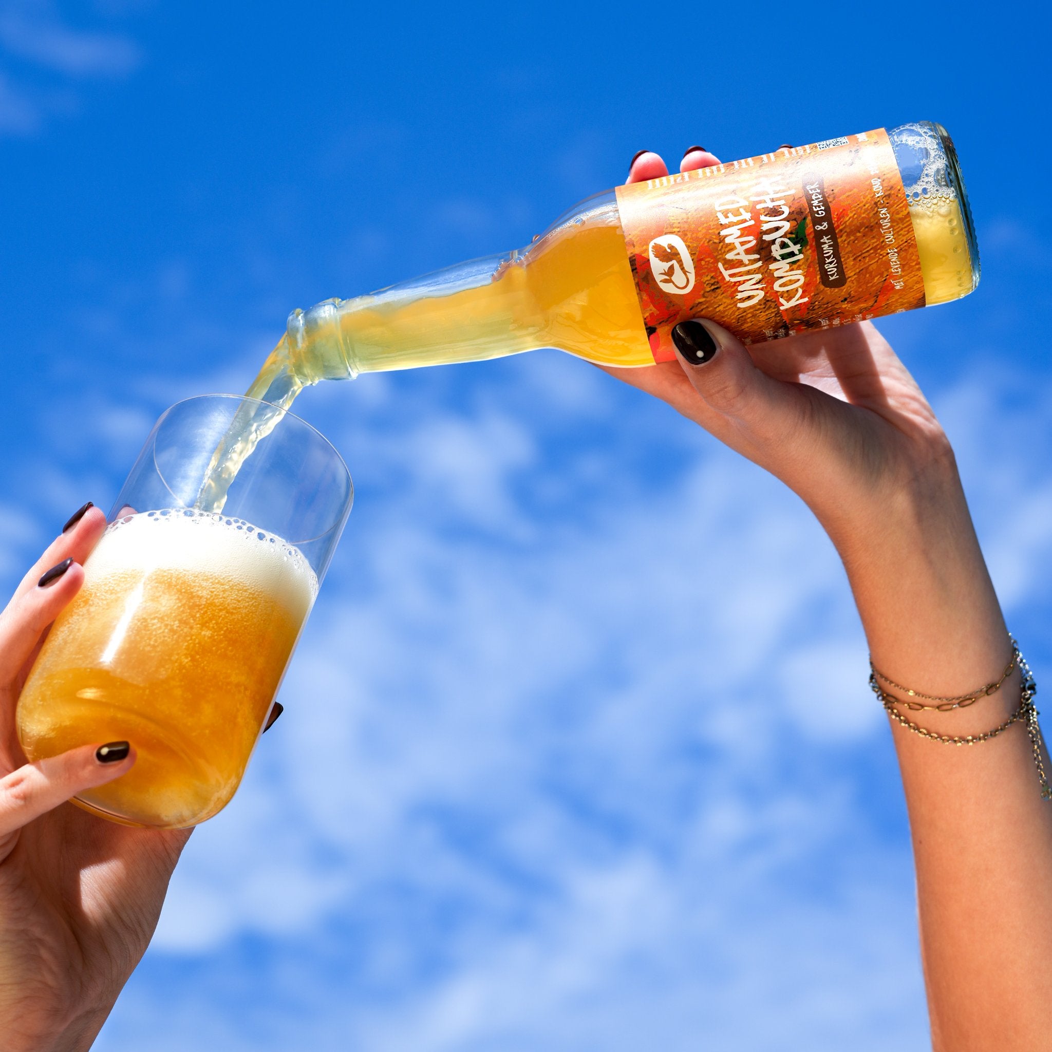 Kurkuma & Gember Kombucha - BIO