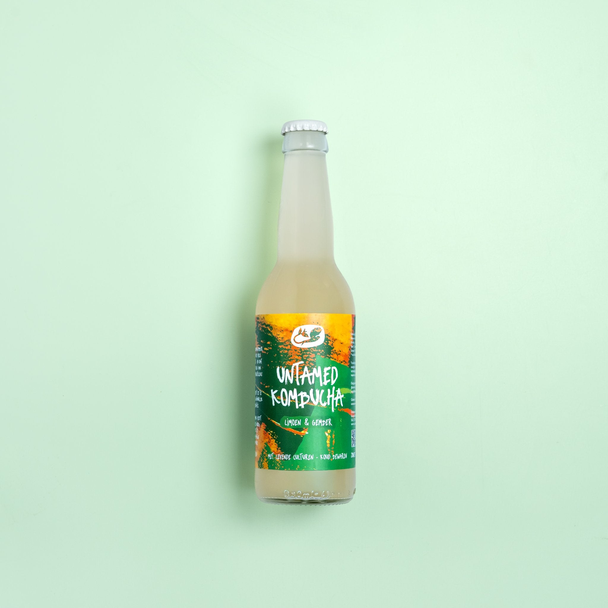 Limoen & Gember Kombucha - BIO