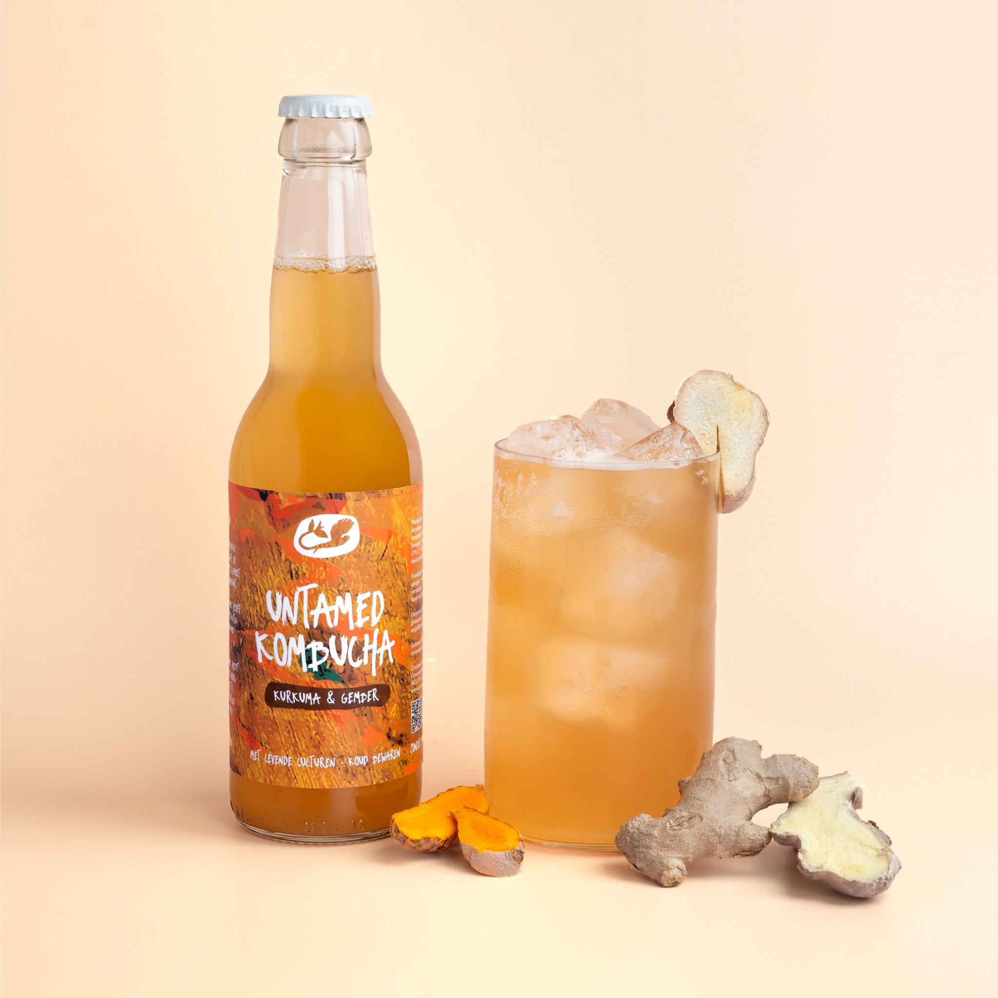 Kurkuma & Gember Kombucha - BIO