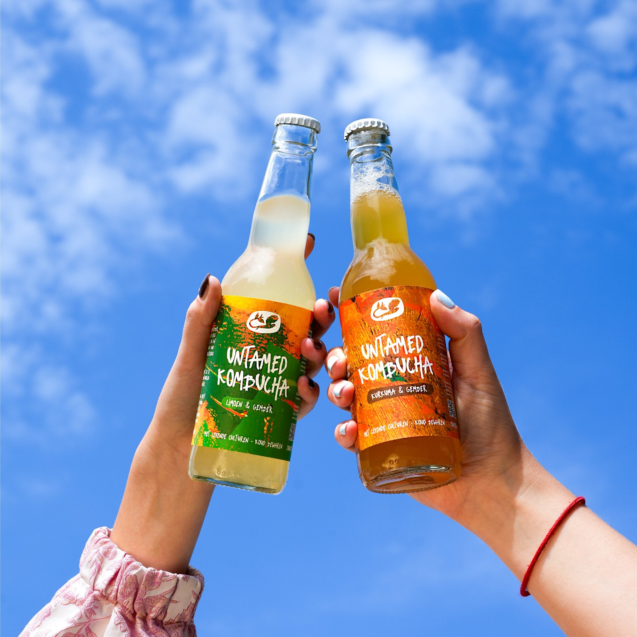 Limoen & Gember Kombucha - BIO