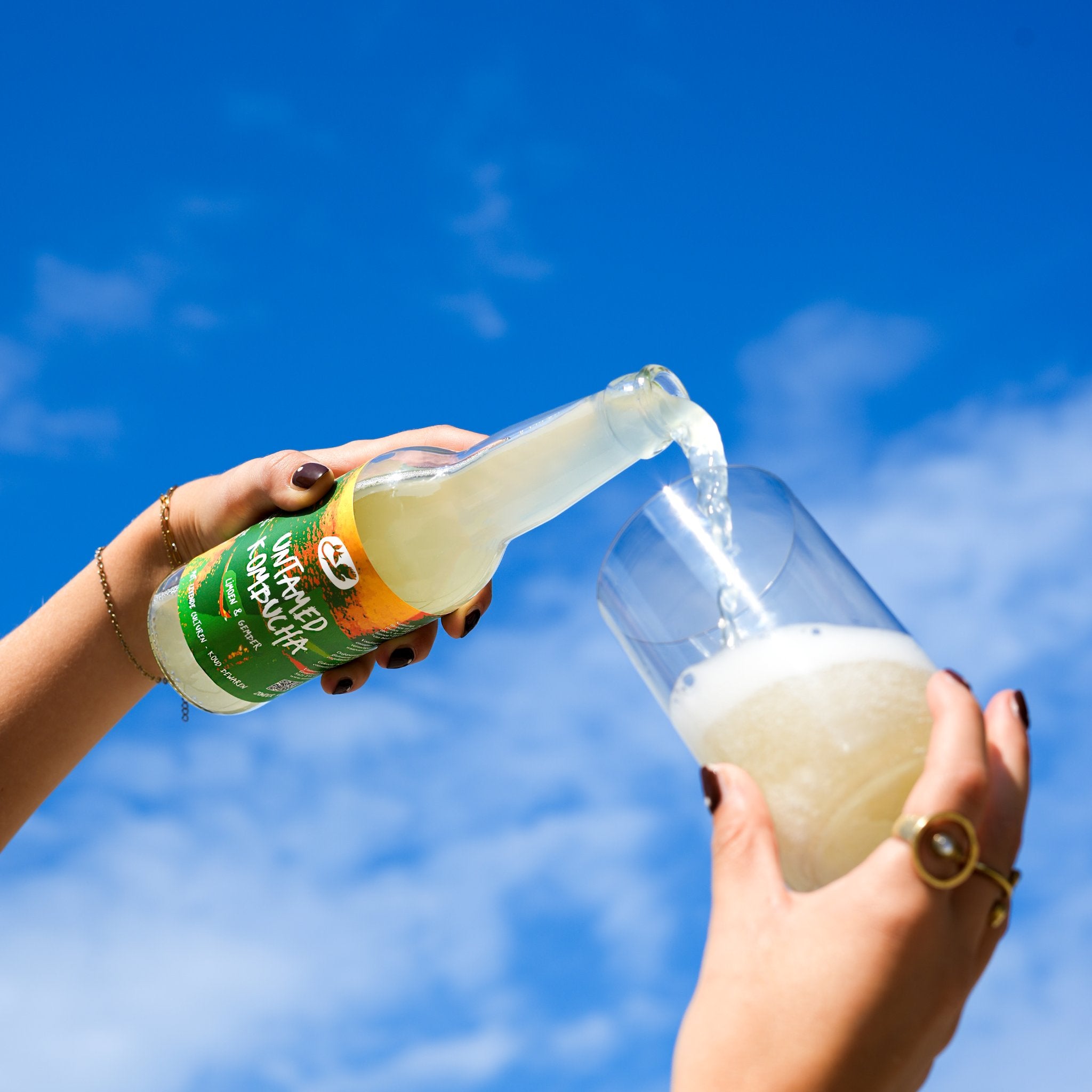 Limoen & Gember Kombucha - BIO